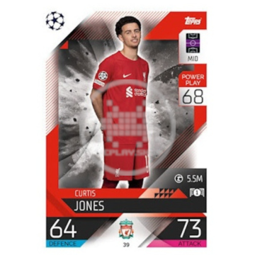 39 Curtis Jones Liverpool...