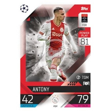 252 Antony AFC Ajax Topps...