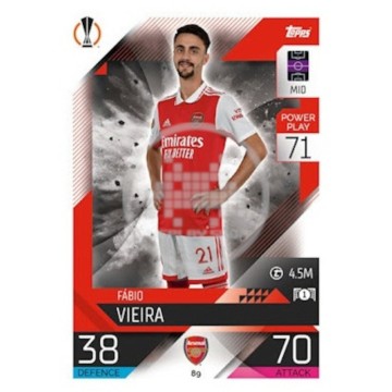 089 Fábio Vieira Arsenal FC...