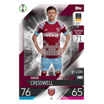 50 Aaron Cresswell West Ham...
