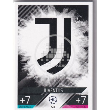 343 Escudo Juventus Topps...