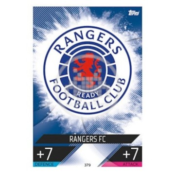 379 Escudo Rangers FC Topps...
