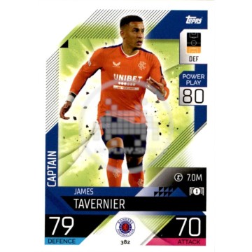 382 James Tavernier Rangers...