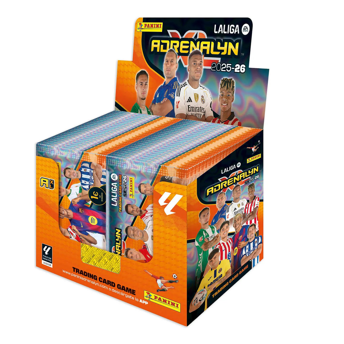 Caja 50 Sobres Panini Adrenalyn XL 2025-26