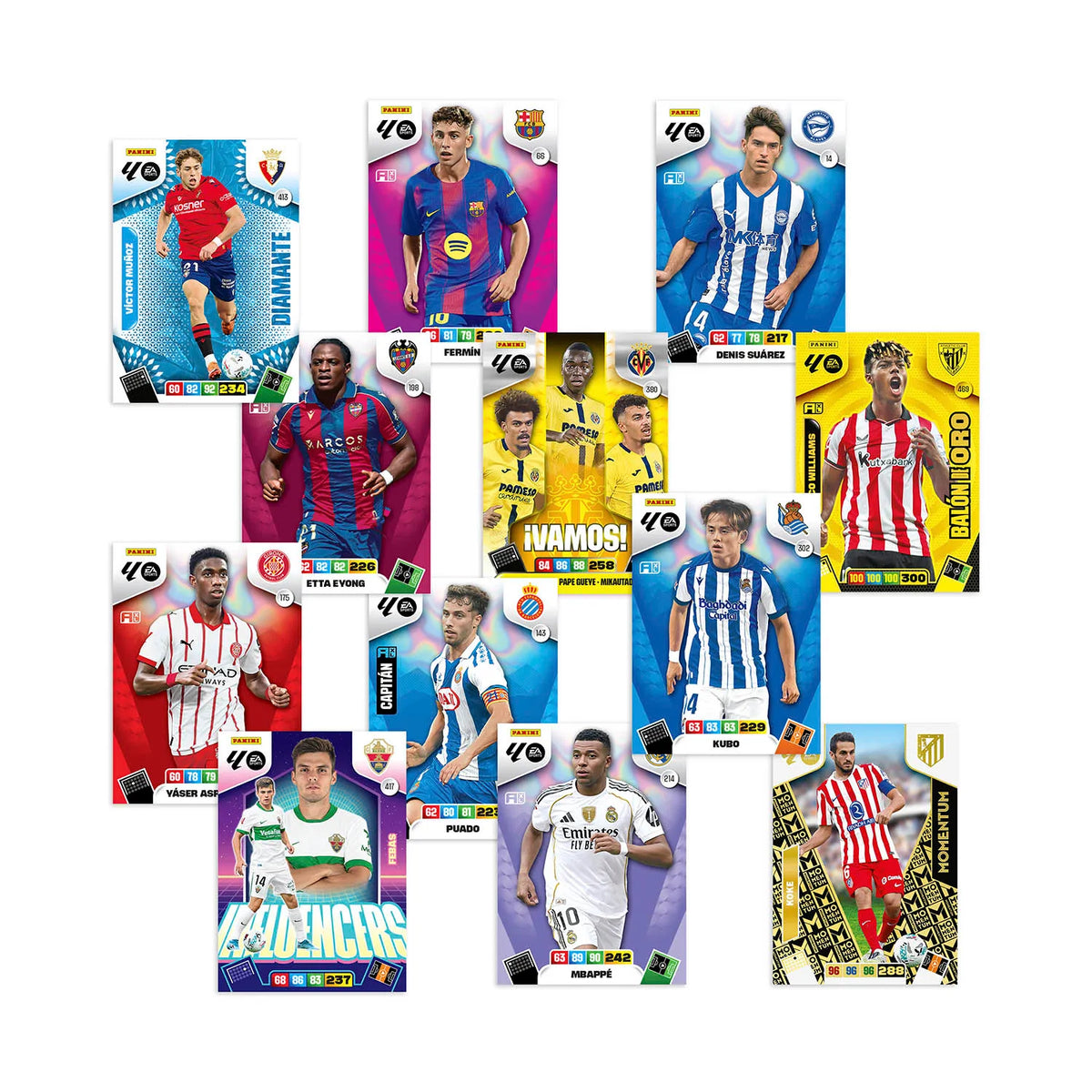 Caja 50 Sobres Panini Adrenalyn XL 2025-26