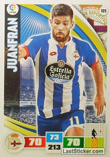 105 · Juanfran · R.C. Deportivo · Básica - Panini Adrenalyn XL Liga BBVA 2015-16