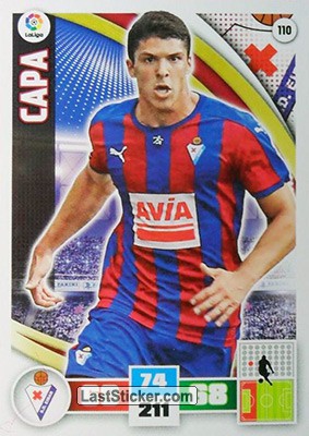 110 · Capa · S.D. Eibar · Básica - Panini Adrenalyn XL Liga BBVA 2015-16