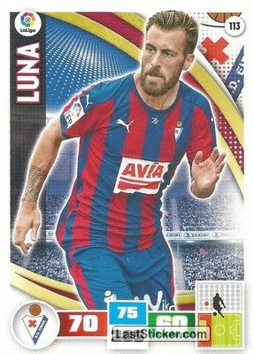 113 · Luna · S.D. Eibar · Básica - Panini Adrenalyn XL Liga BBVA 2015-16