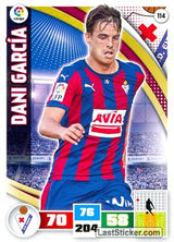 114 · Dani García · S.D. Eibar · Básica - Panini Adrenalyn XL Liga BBVA 2015-16