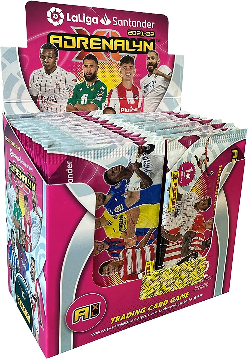 Caja 50 sobres Panini Adrenalyn XL 2021-22