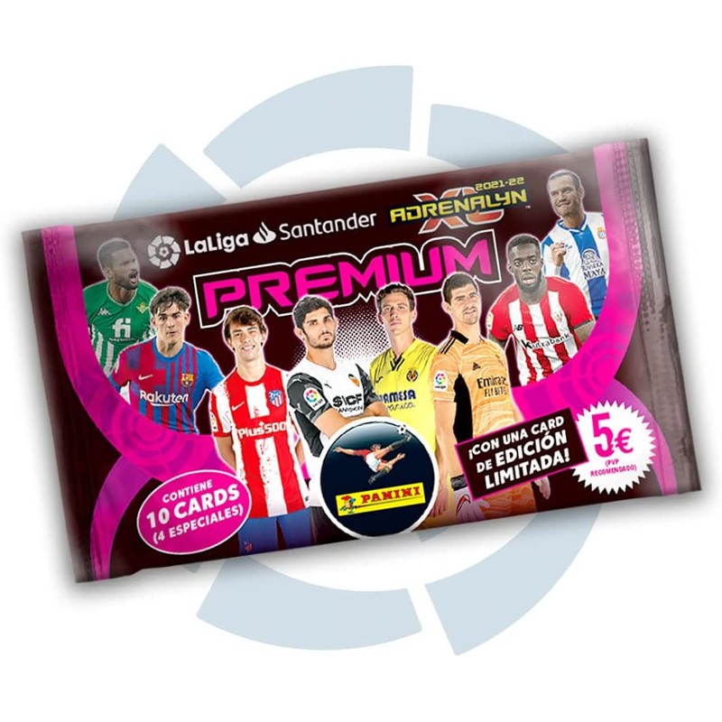 Sobre Panini Adrenalyn XL 2021-22 Premium