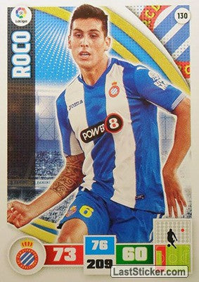 130 · Roco · R.C.D. Espanyol · Básica - Panini Adrenalyn XL Liga BBVA 2015-16