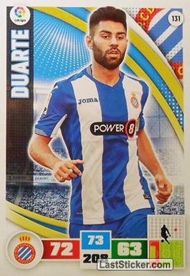 131 · Duarte · R.C.D. Espanyol · Básica - Panini Adrenalyn XL Liga BBVA 2015-16