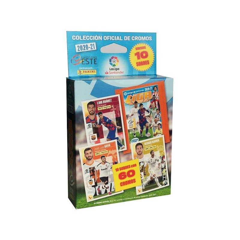 Caja 10 Sobres Panini Liga Este Santander 2020-21