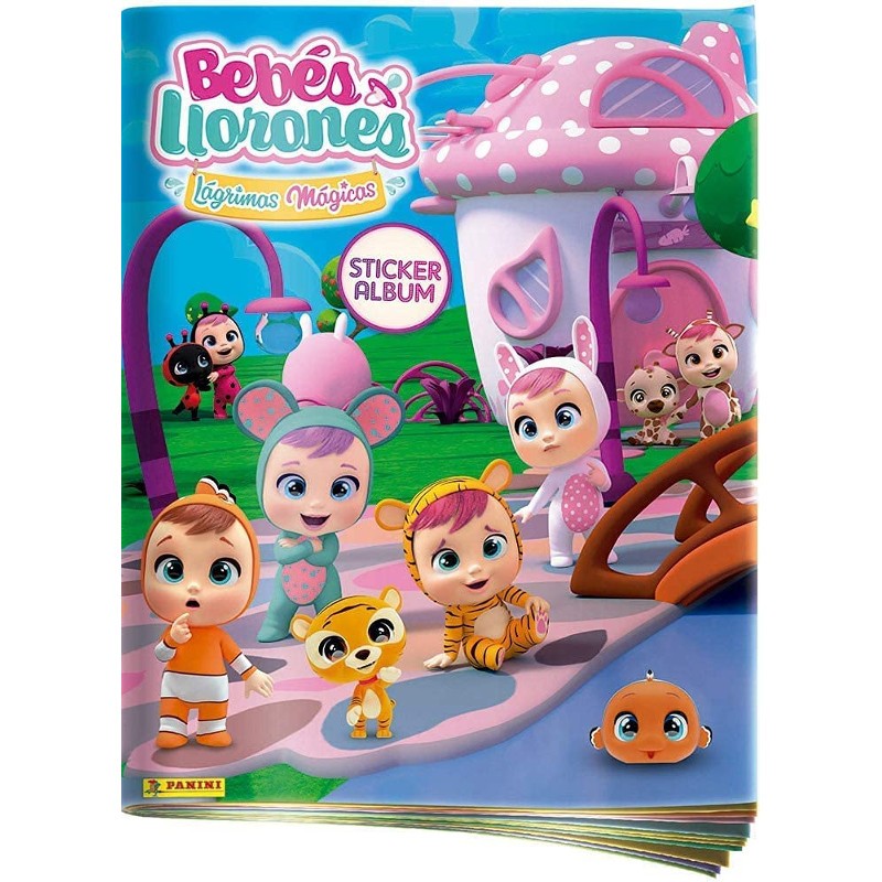Álbum Bebés Llorenes Lágrimas Mágicas Panini
