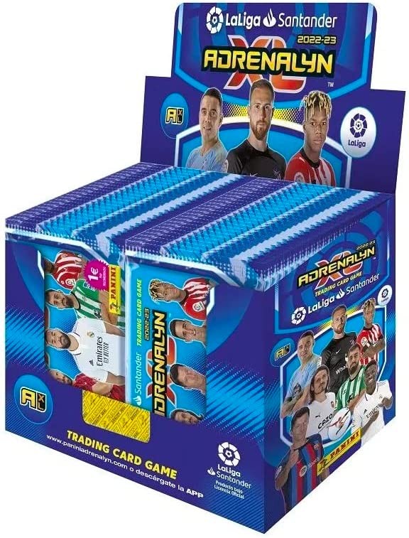 Caja 50 Sobres Panini Adrenalyn XL 2022-23 ACTUALIZACIÓN