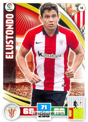 014 · Elustondo · Athletic Club · Básica - Panini Adrenalyn XL Liga BBVA 2015-16