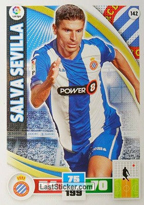 142 · Salva Sevilla · R.C.D. Espanyol · Básica - Panini Adrenalyn XL Liga BBVA 2015-16