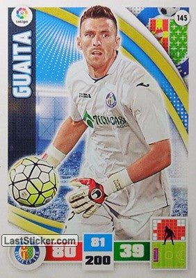 145 · Guaita · Getafe C.F. · Básica - Panini Adrenalyn XL Liga BBVA 2015-16