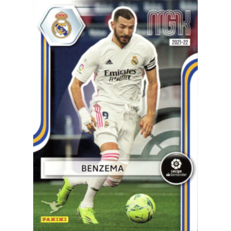 233 Benzema Real Madrid Panini Megacracks 2021-22