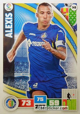 148 · Alexis · Getafe C.F. · Básica - Panini Adrenalyn XL Liga BBVA 2015-16