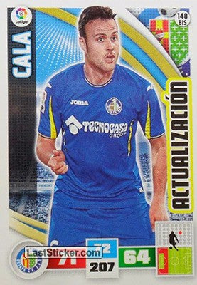 148BIS · Cala · Getafe C.F. · Actualización (BIS) - Panini Adrenalyn XL Liga BBVA 2015-16