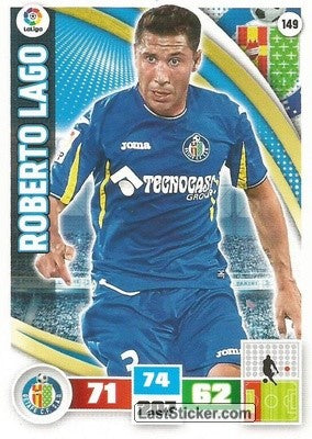 149 · Roberto Lago · Getafe C.F. · Básica - Panini Adrenalyn XL Liga BBVA 2015-16