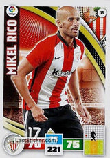 015 · Mikel Rico · Athletic Club · Básica - Panini Adrenalyn XL Liga BBVA 2015-16