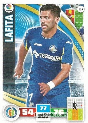 153 · Lafita · Getafe C.F. · Básica - Panini Adrenalyn XL Liga BBVA 2015-16