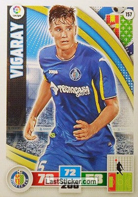 157 · Vigaray · Getafe C.F. · Básica - Panini Adrenalyn XL Liga BBVA 2015-16