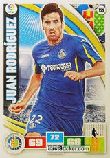 159 · Juan Rodríguez · Getafe C.F. · Básica - Panini Adrenalyn XL Liga BBVA 2015-16