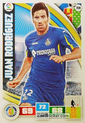 159 · Juan Rodríguez · Getafe C.F. · Básica - Panini Adrenalyn XL Liga BBVA 2015-16