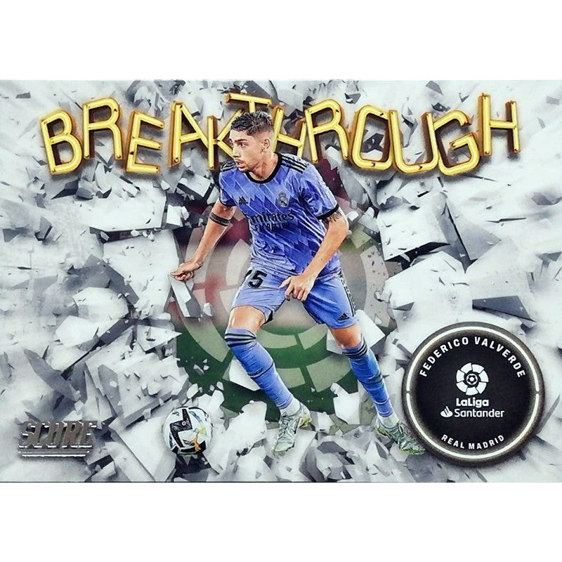 20 Federico Valverde Real Madrid Breakthrough Panini Score La Liga 2022-23