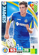 162 · Scepovic · Getafe C.F. · Básica - Panini Adrenalyn XL Liga BBVA 2015-16