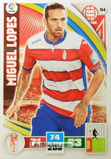 164 · Miguel Lopes · Granada C.F. · Básica - Panini Adrenalyn XL Liga BBVA 2015-16
