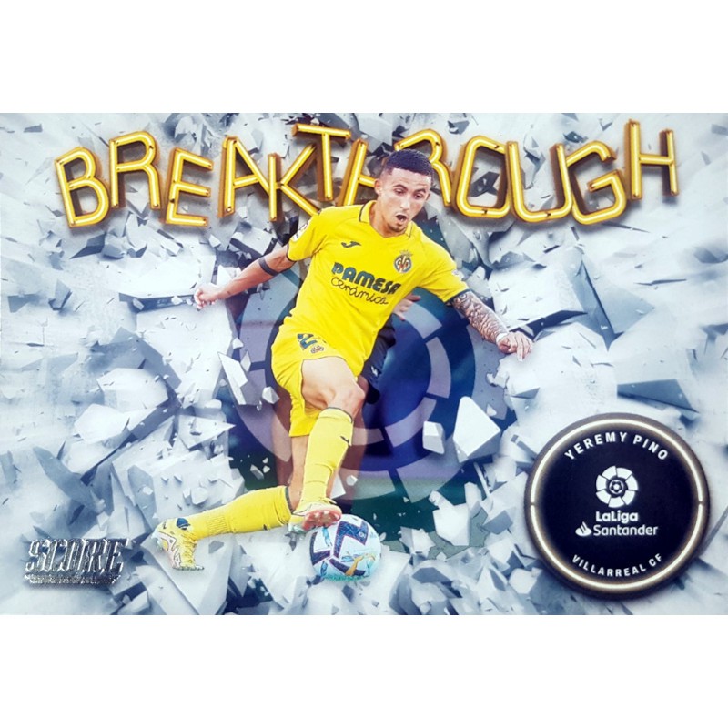 30 Yeremi Pino Villareal Breakthrough Panini Score La Liga 2022-23