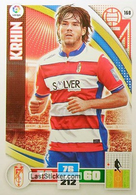 168 · Krhin · Granada C.F. · Básica - Panini Adrenalyn XL Liga BBVA 2015-16