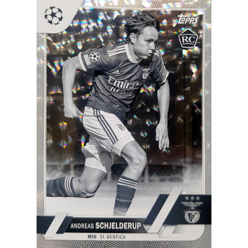 170 Andreas Schjelderup Benfica RC Topps Flagship 2022-23 Limited Edition 027/150