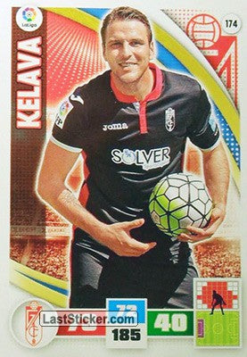 174 · Kelava · Granada C.F. · Básica - Panini Adrenalyn XL Liga BBVA 2015-16