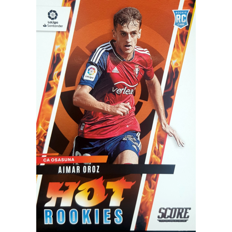 6 Aimar Oroz Osasuna Hot Rookies Panini Score la Liga 2022-23