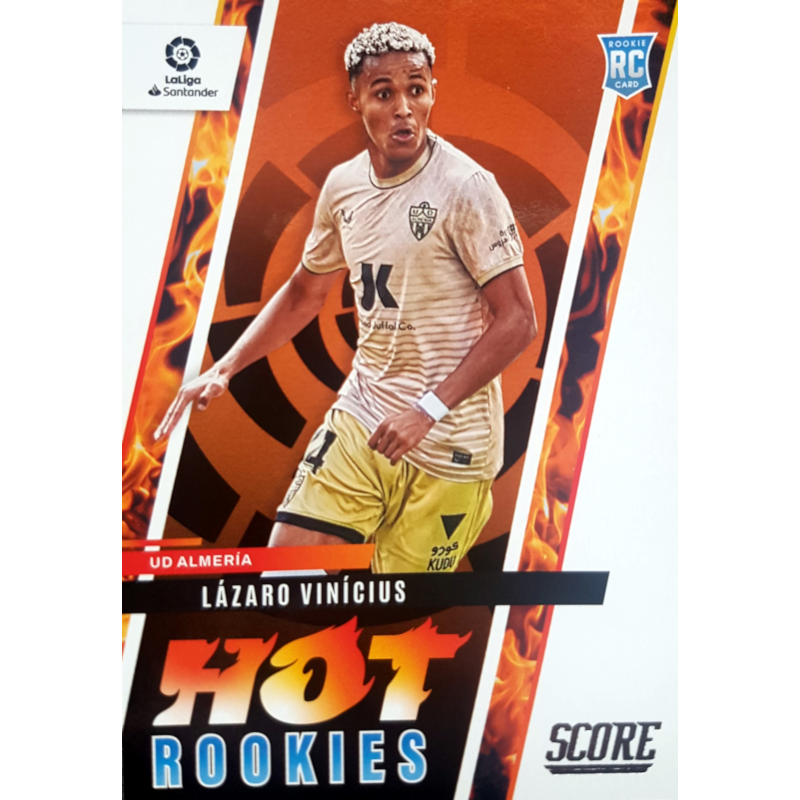 2 Lázaro Vinícius UD Almería Hot Rookies Panini Score La Liga 2022-23