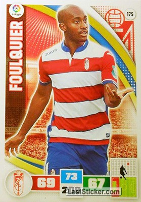 175 · Foulquier · Granada C.F. · Básica - Panini Adrenalyn XL Liga BBVA 2015-16