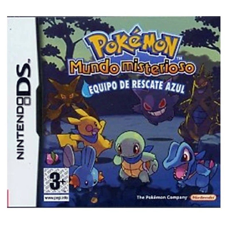 Pokémon Mundo Misterioso Equipo de Rescate Azul