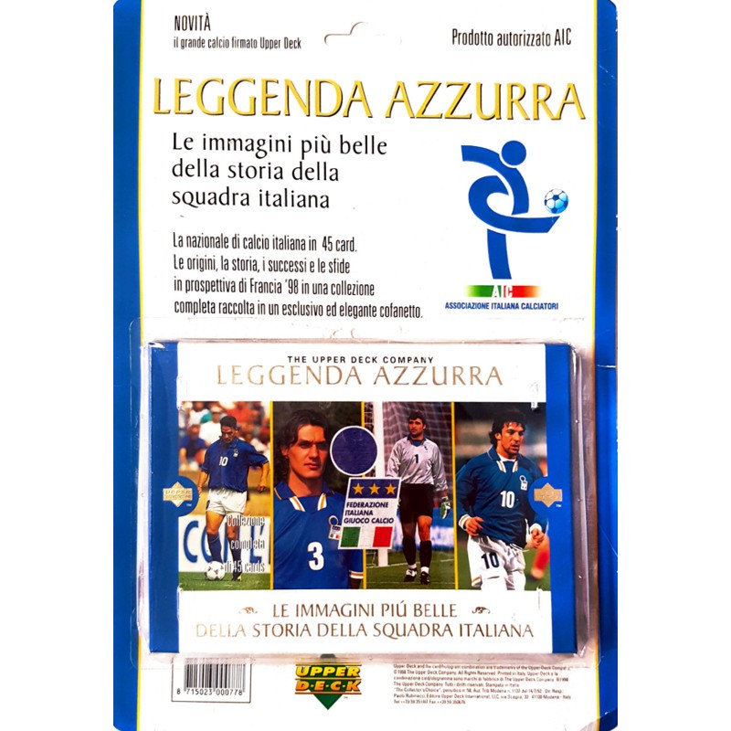 Leggenda Azzurra Set Completo 45 Cartas