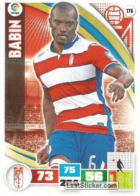 176 · Babin · Granada C.F. · Básica - Panini Adrenalyn XL Liga BBVA 2015-16