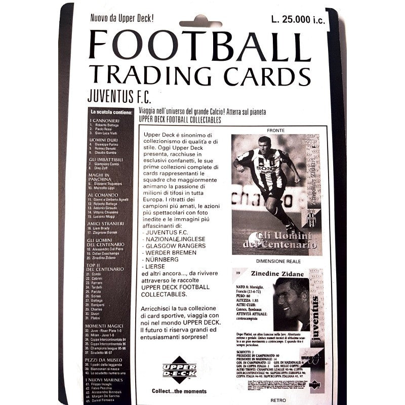 Juventus Set Completo 45 Cartas 100º Aniversario