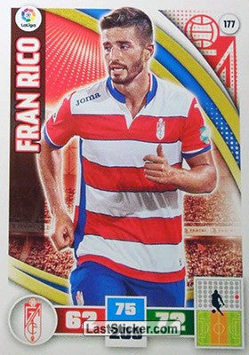 177 · Fran Rico · Granada C.F. · Básica - Panini Adrenalyn XL Liga BBVA 2015-16