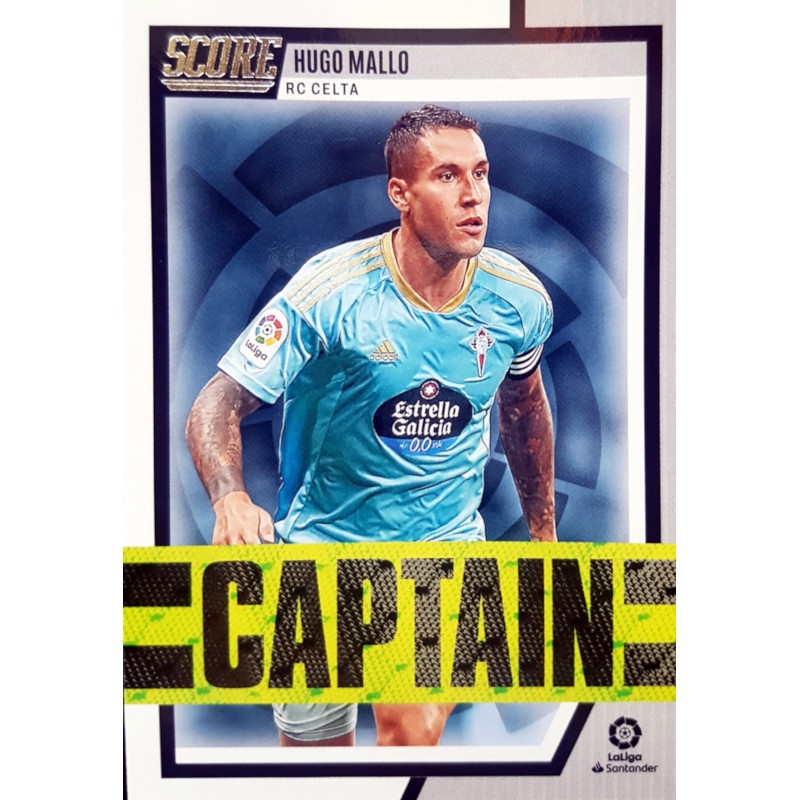 7 Hugo Mallo R.C. Celta Vigo Captain Panini La Liga Score 2022-23…
