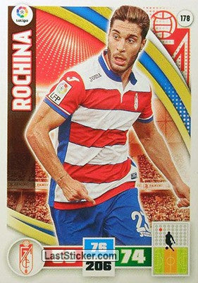 178 · Rochina · Granada C.F. · Básica - Panini Adrenalyn XL Liga BBVA 2015-16