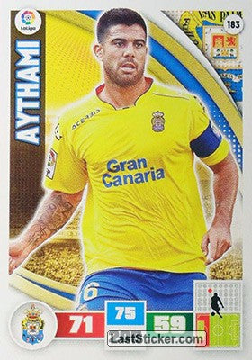 183 · Aythami · U.D. Las Palmas · Básica - Panini Adrenalyn XL Liga BBVA 2015-16